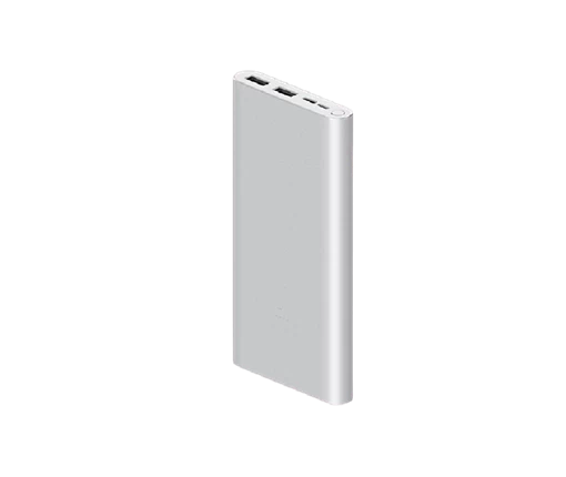 Pin dự phòng 10.000mAh Xiaomi Mi 18W Fast Charge Power Bank 3 - Chính hãng Bạc